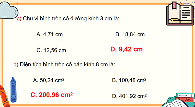 PowerPoint Ôn tập diện tích, chu vi một số hình phẳng