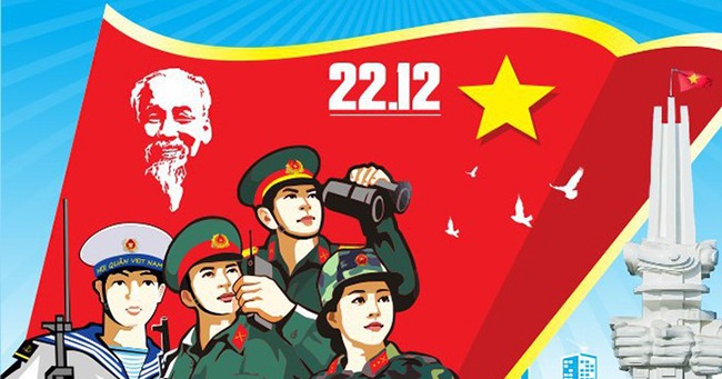 Lời chúc ngày Quân đội nhân dân Việt Nam 22/12