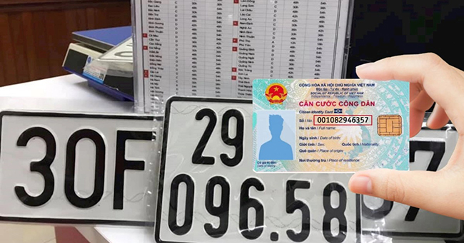 Quy định mới về biển số xe theo mã định danh