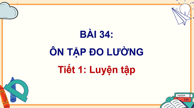 PowerPoint Ôn tập đo lường