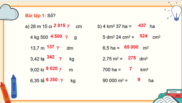 PowerPoint Ôn tập đo lường