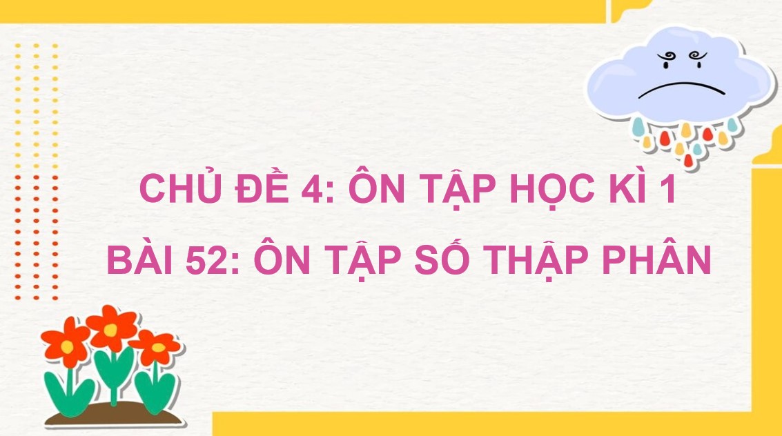 Giáo án điện tử Bài Ôn tập số thập phân lớp 5 trang 108