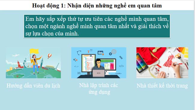 PowerPoint HĐTN 9 Chân trời sáng tạo Chủ đề 8