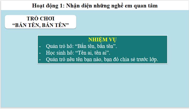 PowerPoint HĐTN 9 Chân trời sáng tạo Chủ đề 8