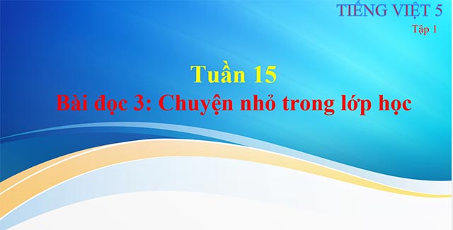 PowerPoint Chuyện nhỏ trong lớp học