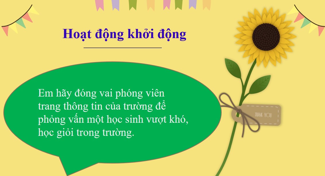 Bài giảng điện tử Ngữ văn 9 CTST Thực hiện cuộc phỏng vấn