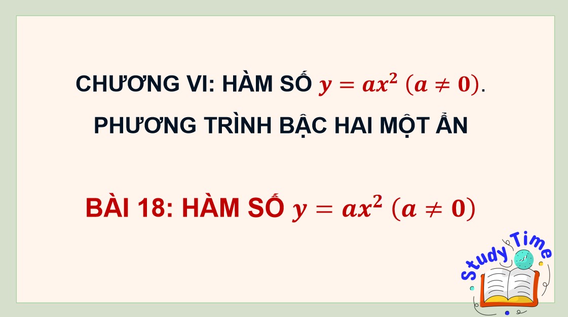 Giáo án điện tử Bài 18 Toán 9 Kết nối tri thức