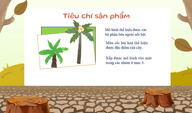 PowerPoint STEM Làm mô hình cây