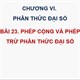 PowerPoint Toán 8 bài 23: Phép cộng và phép trừ phân thức đại số