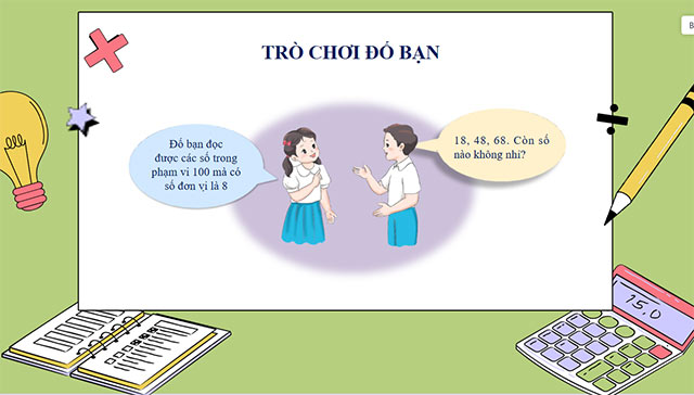 PowerPoint STEM Làm bảng các số từ 1 đến 100