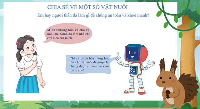 PowerPoint STEM Làm nhà cho vật nuôi