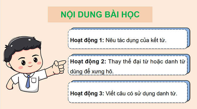 PowerPoint Luyện từ và câu: Luyện tập về đại từ và kết từ