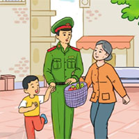 PowerPoint Tiếng Việt 5 Bài 9: Chú công an