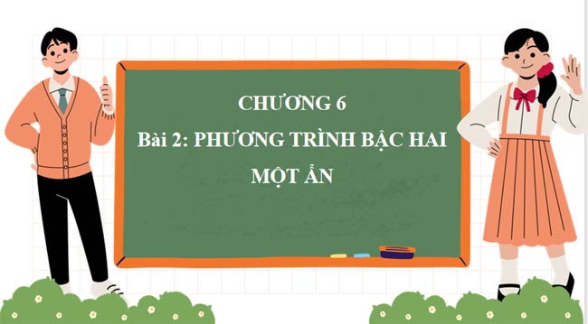Phương trình bậc hai một ẩn
