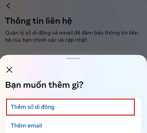 Kiểm tra xác thực tài khoản Facebook bằng Số điện thoại
