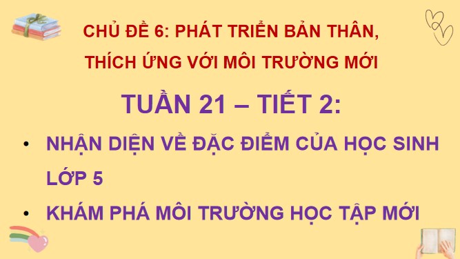 Giáo án điện tử Tuần 21 Hoạt động trải nghiệm 5 CTST bản 1