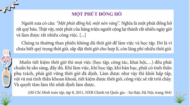 PowerPoint GDCD 9 Bài 6 Quản lí thời gian hiệu quả