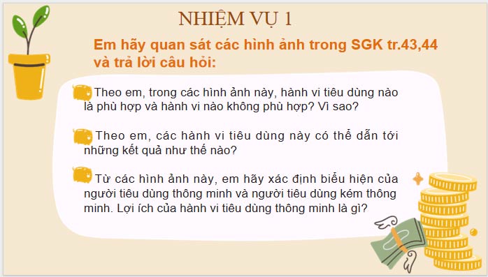  GDCD 9 Bài 8 Tiêu dùng thông minh 