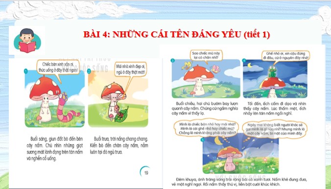 điện tử Tiếng Việt 3 Bài 4: Những cái tên đáng yêu