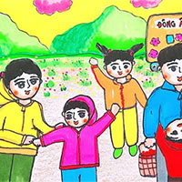 PowerPoint Tiếng Việt 5: Giới thiệu về một hoạt động cộng đồng