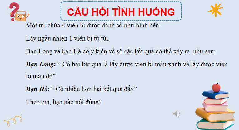 Toán 9 Bài 1: Không gian mẫu và biến cố