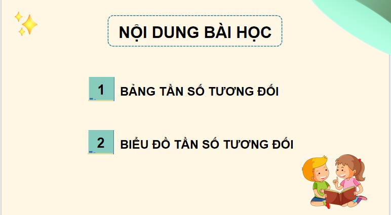 Bảng tần số tương đối và biểu đồ tần số tương đối