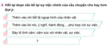 Trả bài văn kể chuyện sáng tạo (Bài viết số 3)