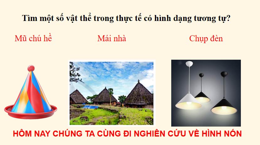 Giáo án Toán 9 Bài 2 Hình nón