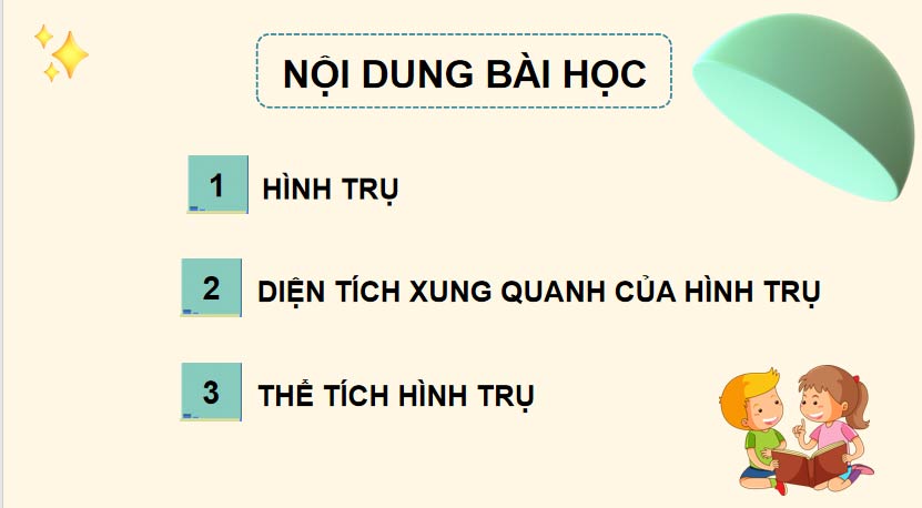 PowerPoint Toán 9 Bài 1: Hình trụ