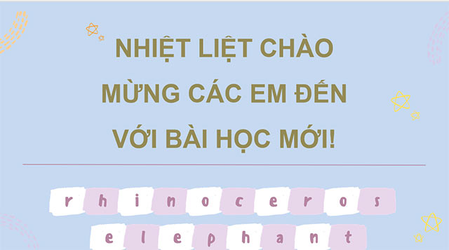 PowerPoint Ôn tập chủ đề Thực vật và động vật