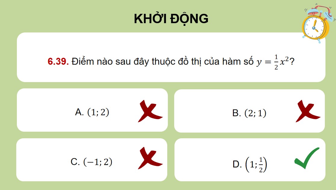 Giáo án điện tử Bài Ôn tập Chương 6 Toán 9 Kết nối tri thức