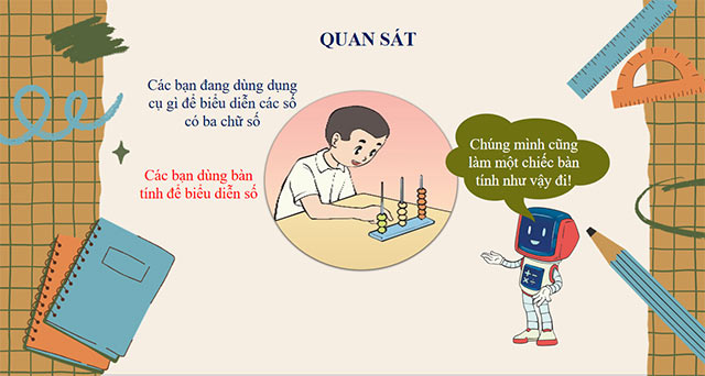 PowerPoint STEM Làm bàn tính biểu diễn số