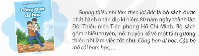 Đọc sách báo viết về người tốt, việc tốt