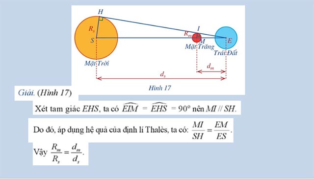 Ứng dụng của định lí Thalès trong tam giác