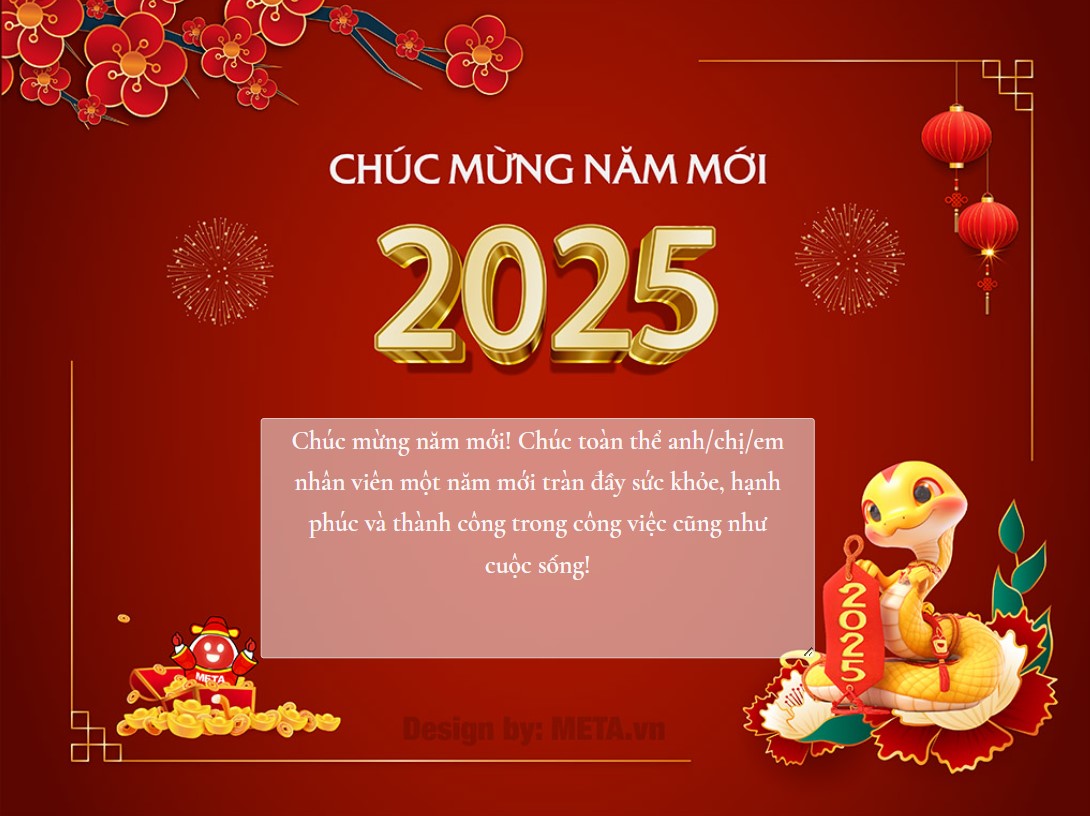 Thiệp chúc tết đẹp 2025 đẹp