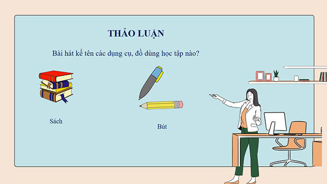 PowerPoint STEM Làm đồ dùng học tập