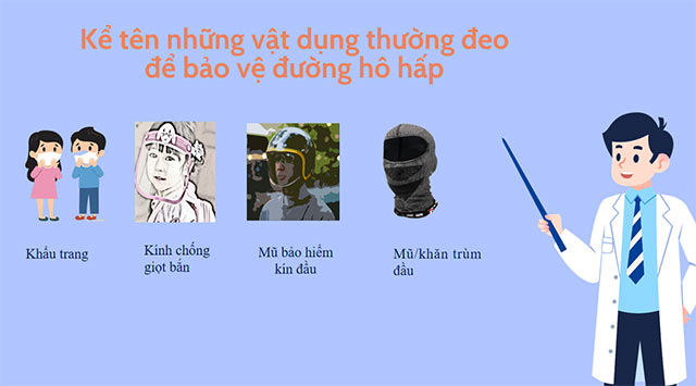 PowerPoint STEM Làm kính chắn giọt bắn