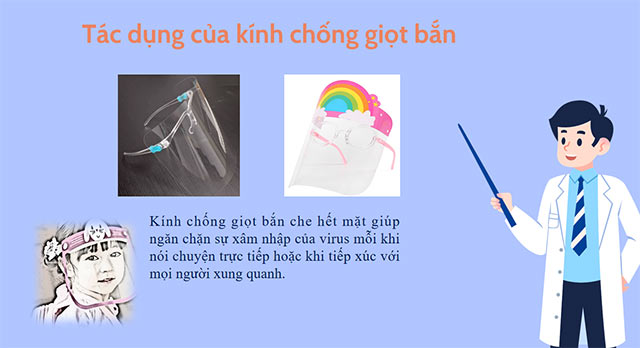 PowerPoint STEM Làm kính chắn giọt bắn