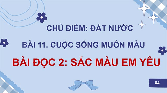 PowerPoint Sắc màu em yêu