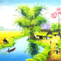 Đoạn văn giới thiệu một vùng quê hoặc đô thị lớp 5