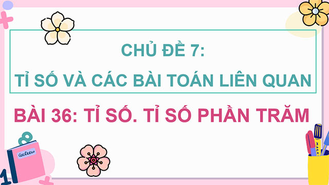 PowerPoint Tỉ số, tỉ số phần trăm