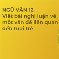 PowerPoint Ngữ văn 12 Bài 6: Viết bài văn nghị luận về một vấn đề liên quan đến tuổi trẻ