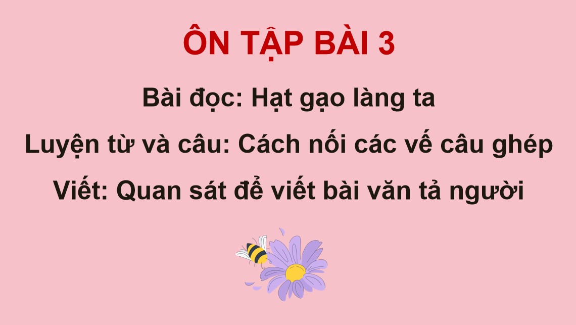 Bài giảng điện tử Tiếng Việt 5 Hạt gạo làng ta