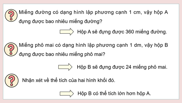 Bài giảng điện tử Xăng-ti-mét khối. Đề-xi-mét khối