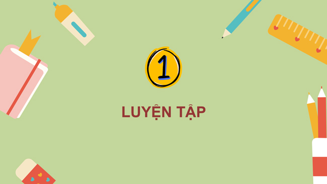 PowerPoint Luyện tập chung