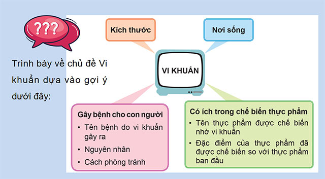PowerPoint Ôn tập chủ đề Vi khuẩn