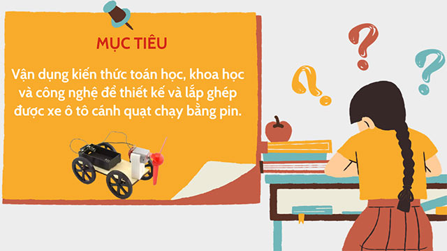 PowerPoint STEM Xe ô tô cánh quạt chạy bằng pin