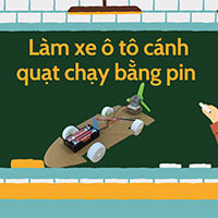 PowerPoint STEM Xe ô tô cánh quạt chạy bằng pin