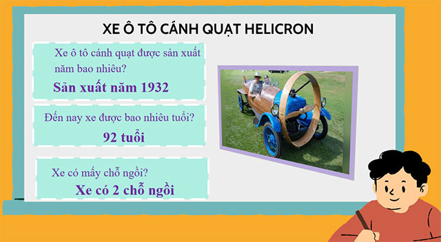 PowerPoint STEM Xe ô tô cánh quạt chạy bằng pin