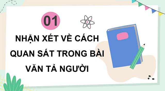 PowerPoint Quan sát, tìm ý cho bài văn tả người